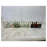 21 Vintage Glass Bottles