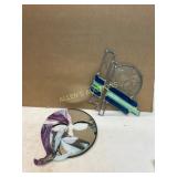 Stained Glass Art Panels in Abstract Designs