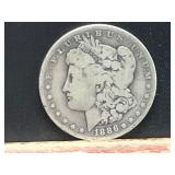 1886 Morgan Silver Dollar