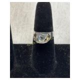 Sterling Silverï¿½ ï¿½Ring with Clear Stone