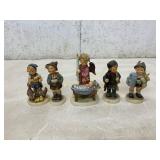 5 Hummel Porcelain Figurines