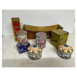 Decorative Tin Storage Containers