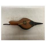 Wood and Leather Fireplace Bellows