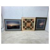 4 Framed Artworks