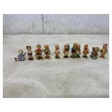 Ten Goebel Hummel Figurines