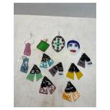 Mixed Glass Pendants and Ornaments