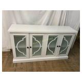 Cabinet with Frosted Glass Doors