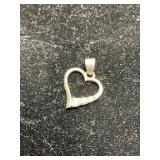 Sterling Silver Heart Pendant