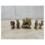 5 Goebel Hummel Porcelain Figurines