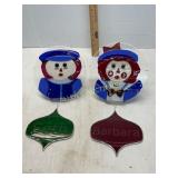 Stained Glass Figures and Ornaments