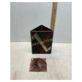 Geometric Stained Glass Candle Holder