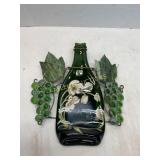 Green Glass Bottle Wall Hanging