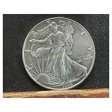 1999 Uncirculated Silver Eagle Dollar
