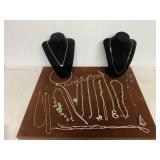 Assorted Necklaces and Jewelry