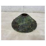 Leaded Glass Lamp Shade with Dragonfly Design