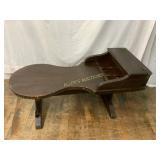 Wooden Carpenterï¿½s Saddle Seat Bench