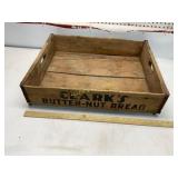 Clarkï¿½s Butter-Nut Bread Wooden Crate