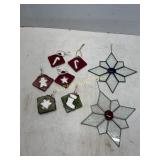 Stained Glass Holiday Ornaments