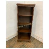 Four-Shelf Wood Bookcase