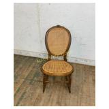 Wooden Rocking Chair with Caned Seat