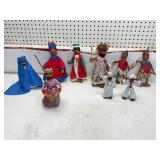 Handmade Figurines with Clothing