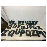 24 Plastic Letters