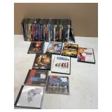 DVDs and Music CDs Collection