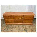 Wooden Six-Drawer Storage Dresser