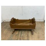Wooden Rocking Baby Cradle