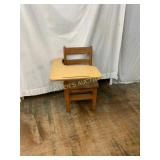 Wooden Student Desk withï¿½ Chair