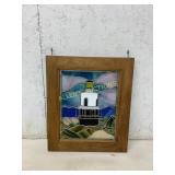 Stained Glassï¿½ with Lighthouse