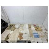 Table Linens and Embroidered Textiles