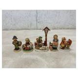 5 Goebel Hummel Porcelain Figurines