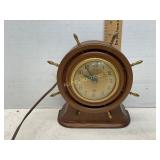 Seth Thomas Ship Wheel Electric Mantel Clock