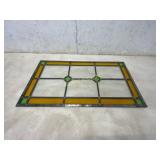 Rectangular Stained Glass Window