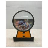 Metal and Glass Gumball Machine