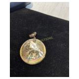 Sterling Silver Pendant with Mother-of-Pearl