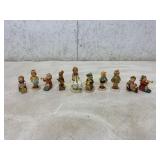 10 Hummel-Style Porcelain Figurines
