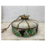 Stained Glass Hanging Ceiling Fixture