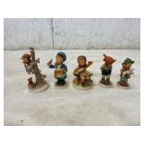 Set of Hummel Porcelain Figurines