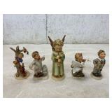 5 Hummel Figurines by Goebel