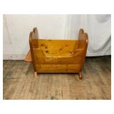 Wooden Rocking Cradle