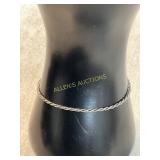 Sterling Silver Rope Chain Necklace