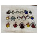 17 Stained Glass Angel Ornaments