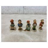 Set of Five Hummel Figurines by Goebel