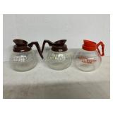 3 Vintage Coffee Decanter Carafes