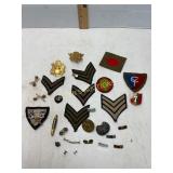 Military Insignia, Pins, and Patches