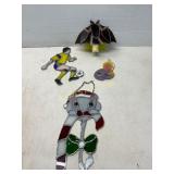Five Stained Glass Decor Items