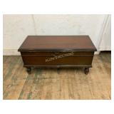 Wooden Cedar-Lined Storage Chest