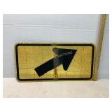 Metal Directional Arrow Sign